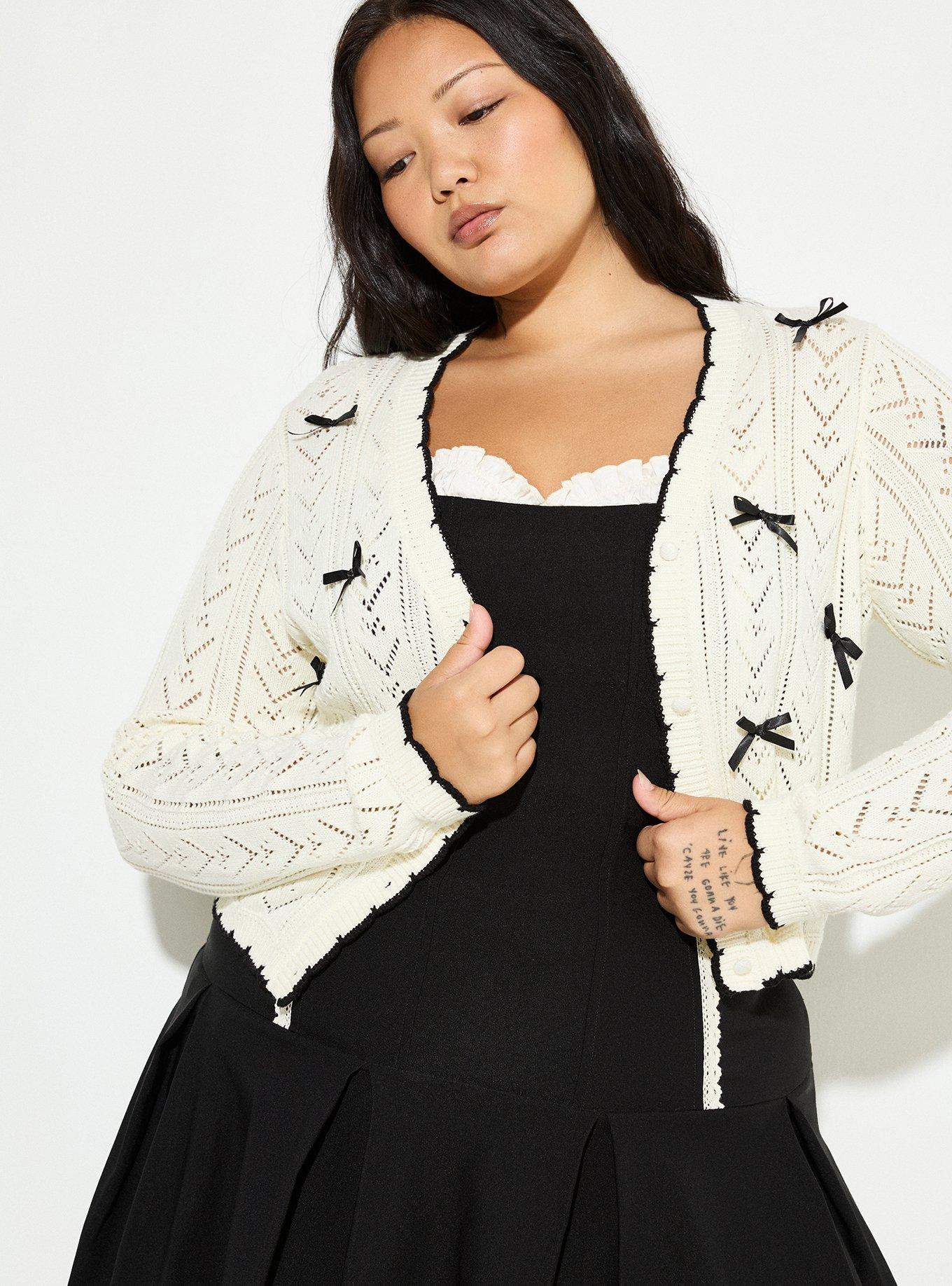 LoveSick Dainty Bow Cardigan