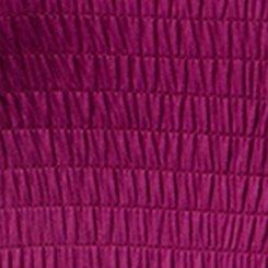 Crinkle Knit Smocked Tube Romper, PLUM CASPIA, swatch