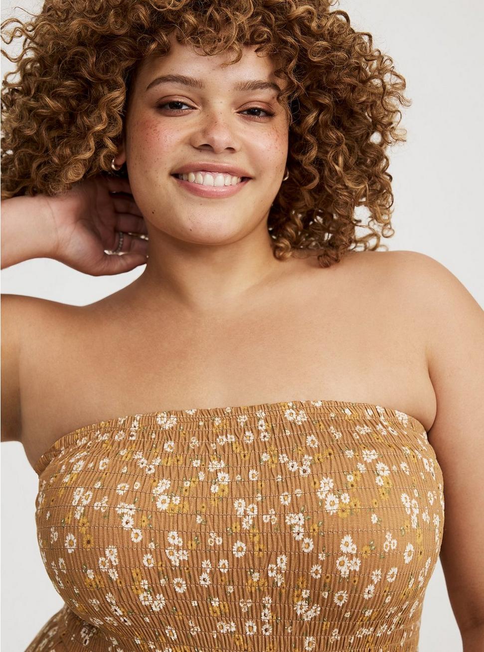 Daisy Strapless Smock Jumpsuit Daisy Strapless Smock Jumpsuit