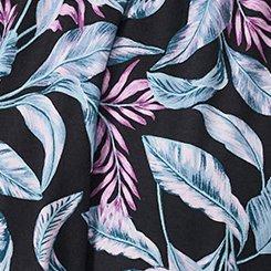 Crinkle Knit Smocked Tube Romper, PRETTY TROPICAL MULTI, swatch