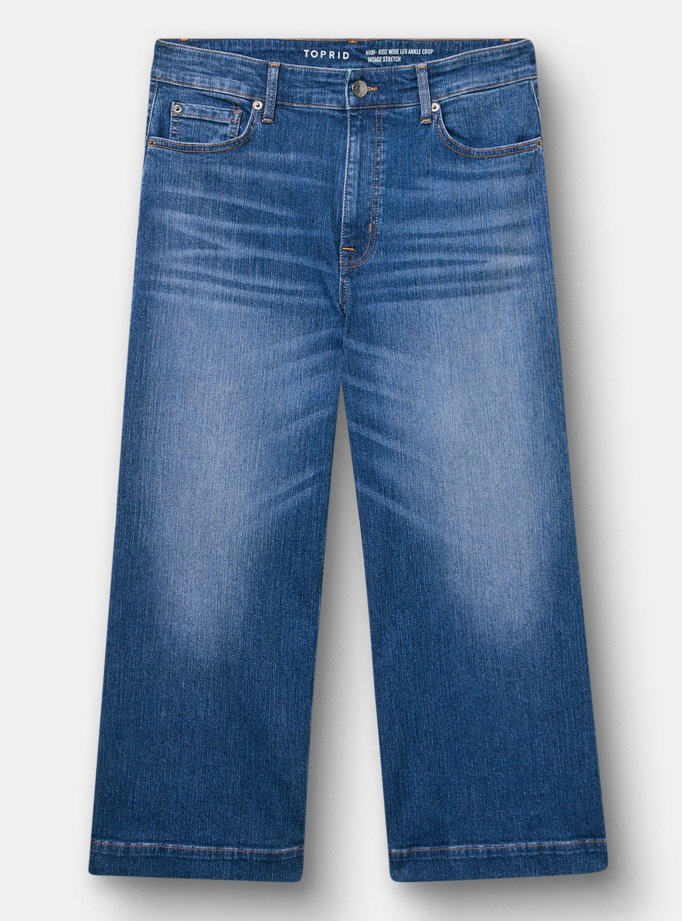 High-Rise Wide-Leg Ankle Jean, BORN TO RUN, hi-res