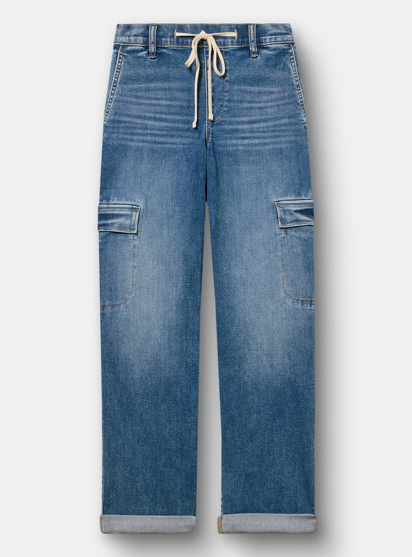 Weekend Boyfriend Mid-Rise Jean, METEOR, flat
