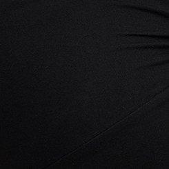 Plus Size Foxy Halter O-Ring Tank, DEEP BLACK, swatch