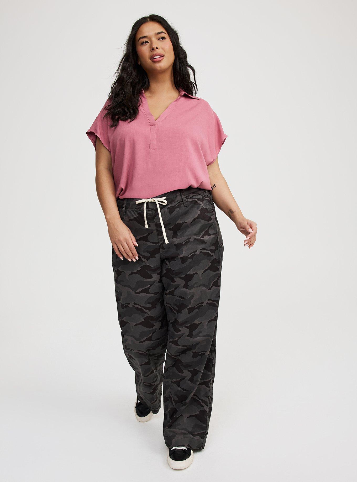 Collared Dolman Popover Top