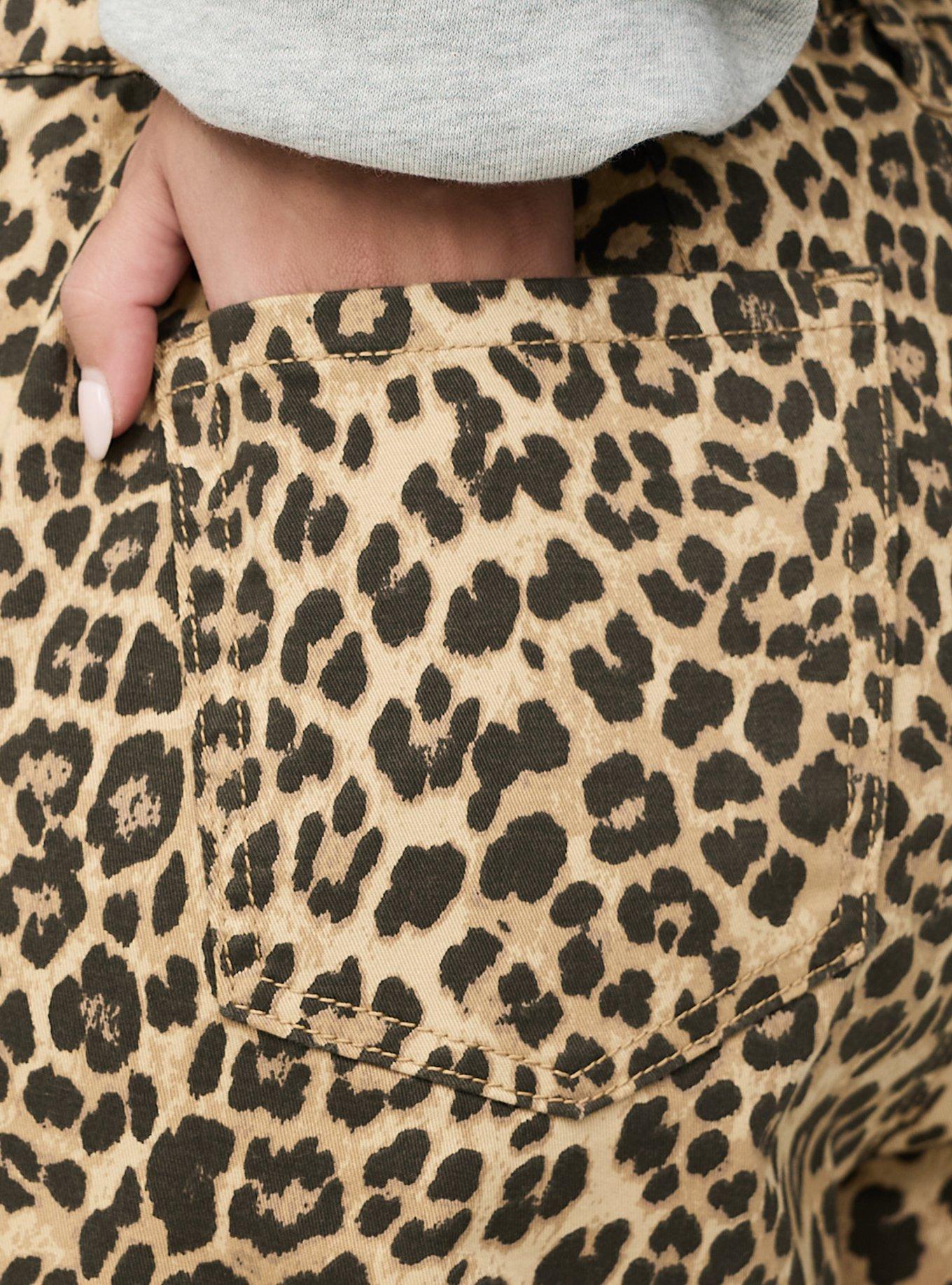 Weekend Mid-Rise Wide Leg Pant, FIFTIES LEOPARD NEUTRAL, alternate