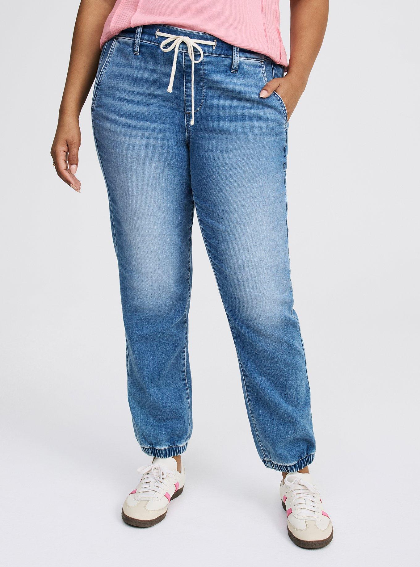 Weekend Mid-Rose Jogger Jean