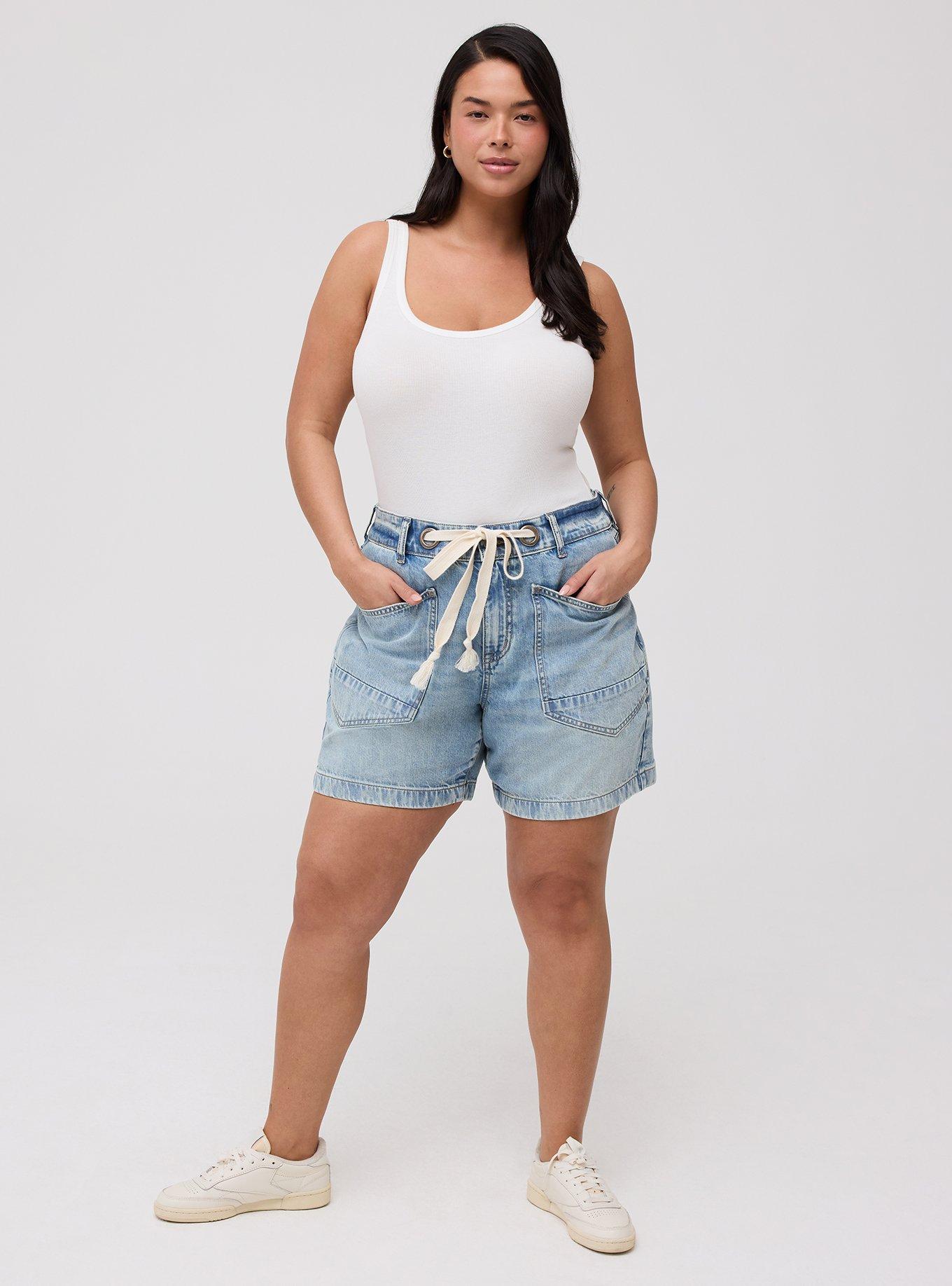 7'' High-Rise Loose Short, DOWN TO EARTH, hi-res