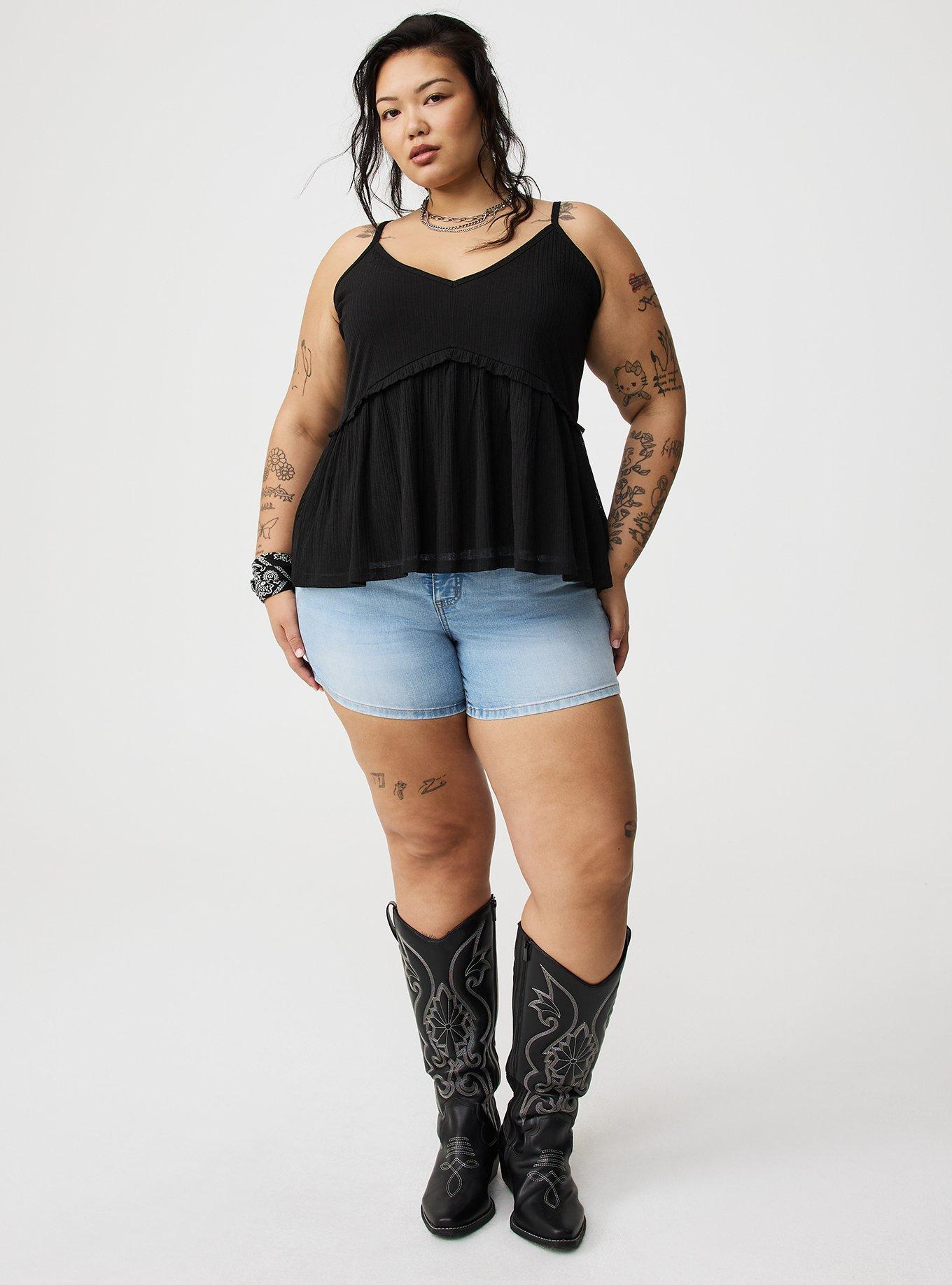 Ruffle Tunic Tank