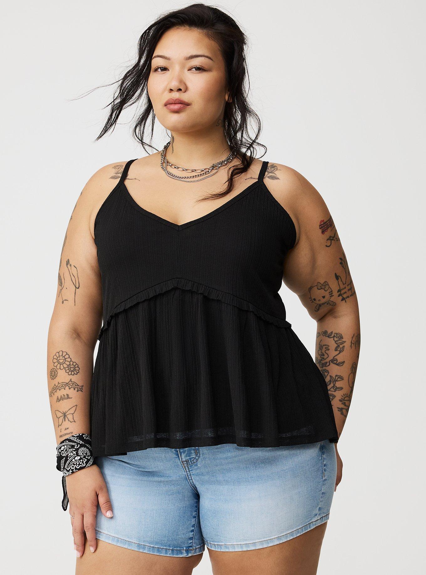 Ruffle Tunic Tank