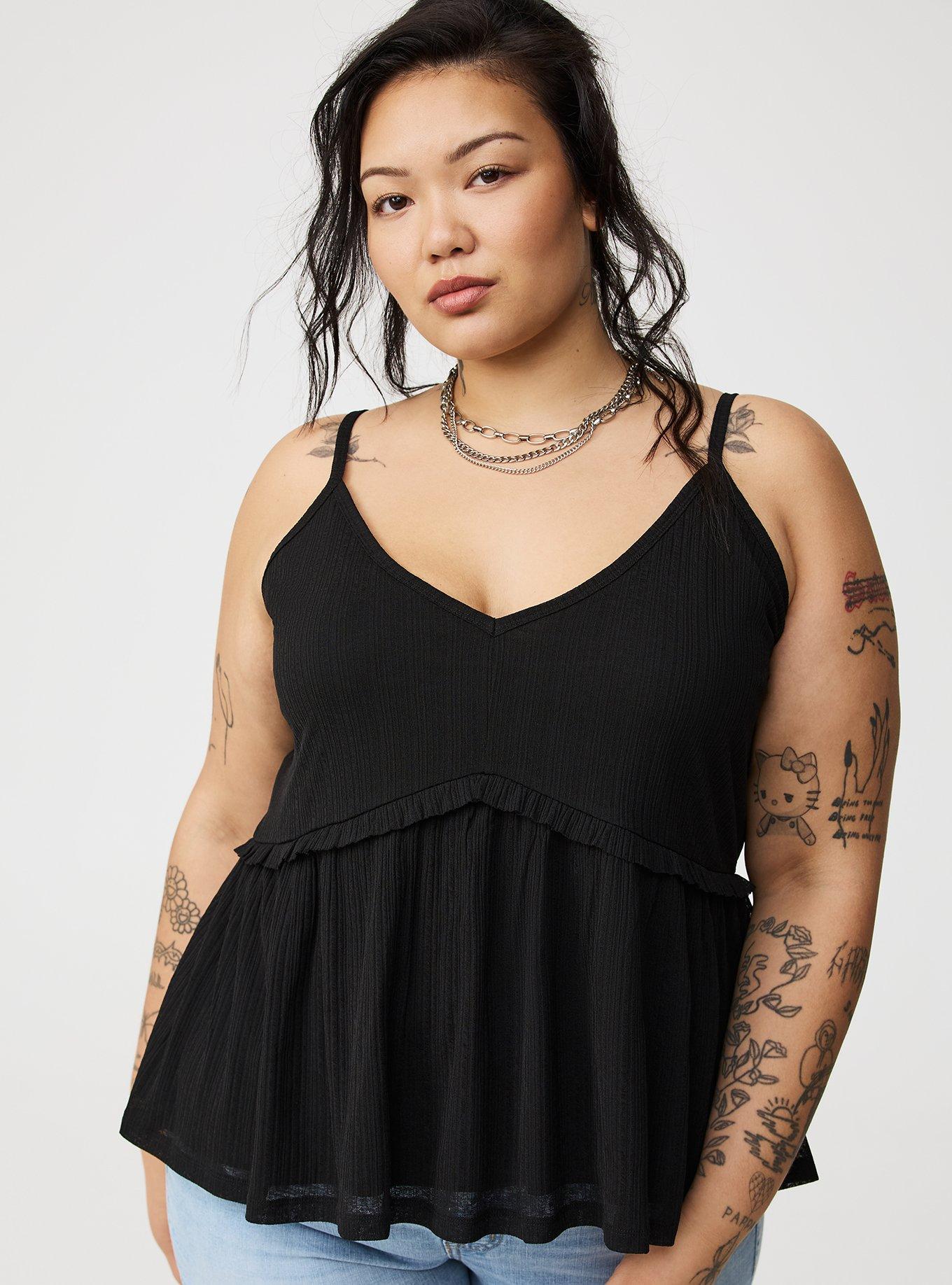 Ruffle Tunic Tank