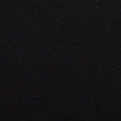 Poplin Bubble-Hem Top, DEEP BLACK, swatch