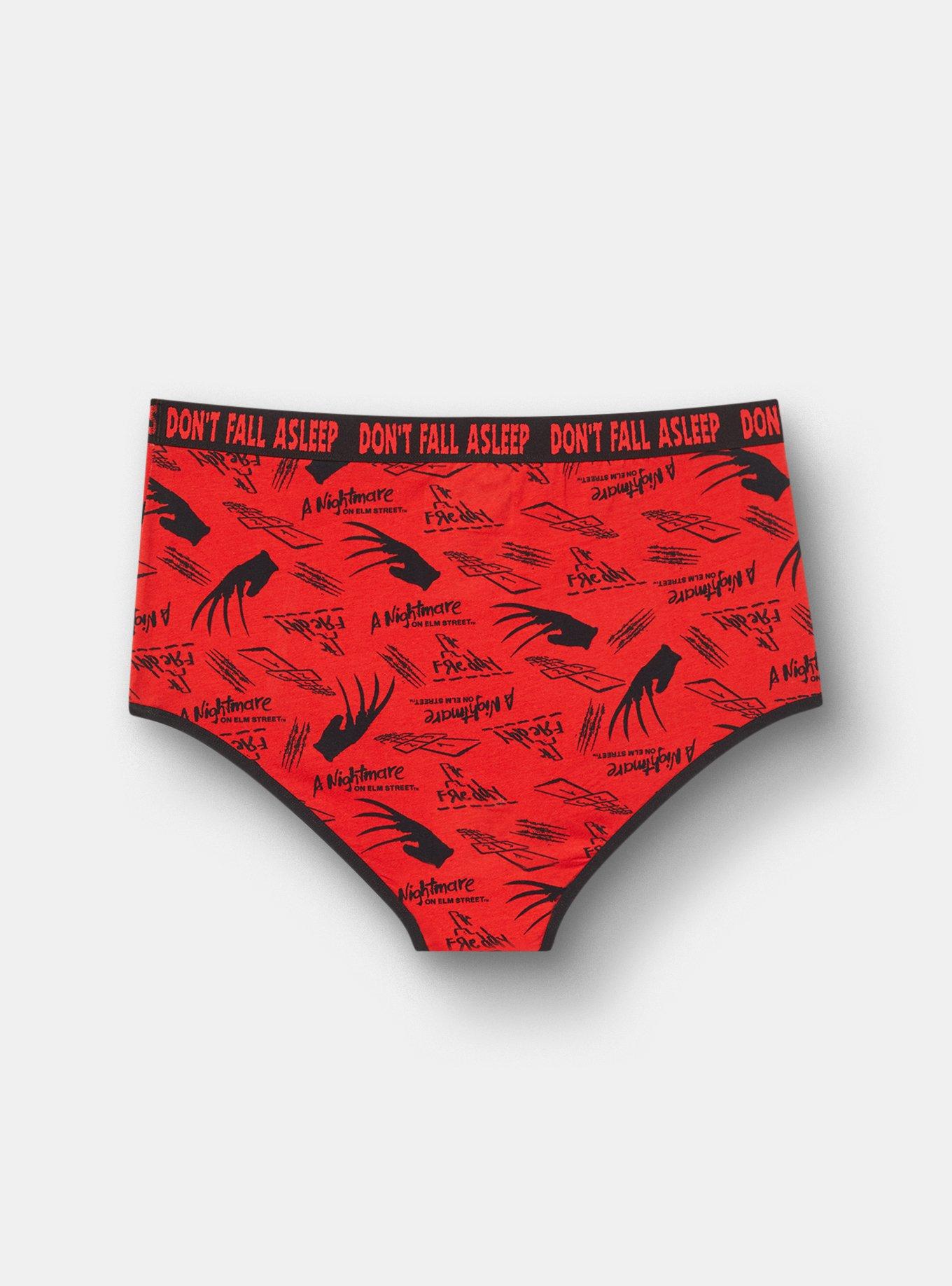 Nightmare On Elm Street Cotton Brief Panty