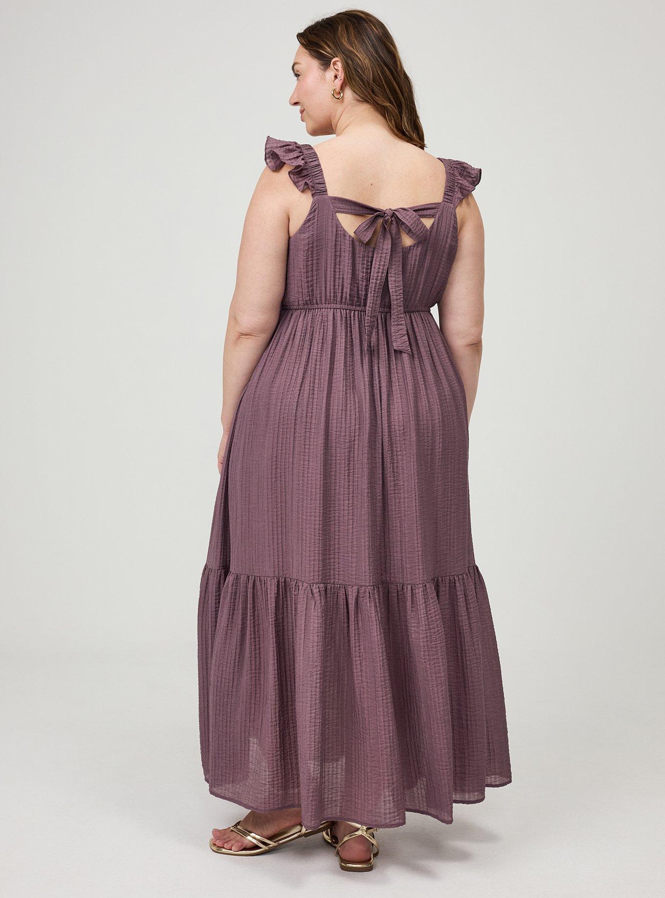 Ruffle Surplice Maxi Dress, FLINT, alternate