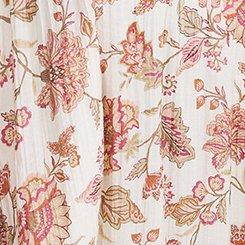 Maxi Ruffle-Sleeve Surplice Dress, JANE JACO WHISPER WHITE, swatch