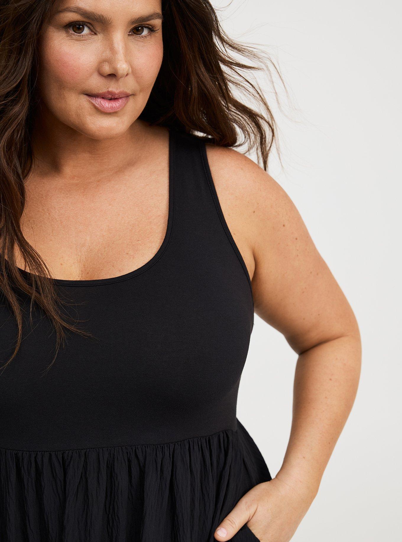 Maxi Asymmetrical-Tiers Dress