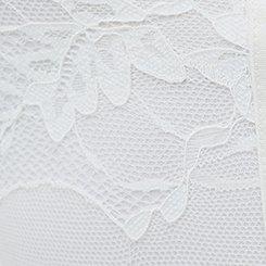 Lace Corset Tiered Mini Dress, CLOUD DANCER, swatch