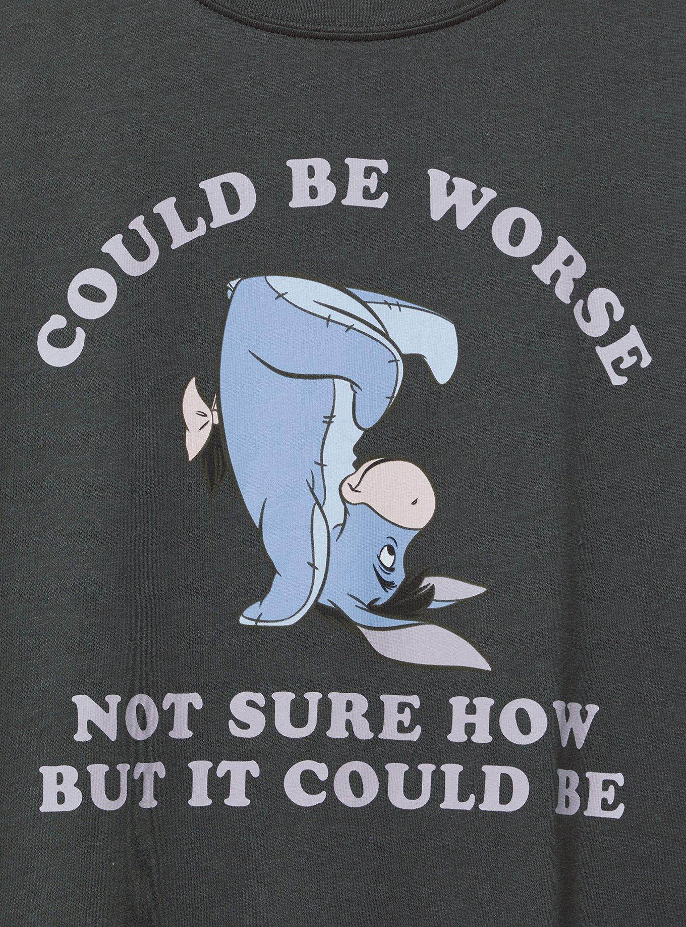 Disney Eeyore Classic Cotton Crew Tee