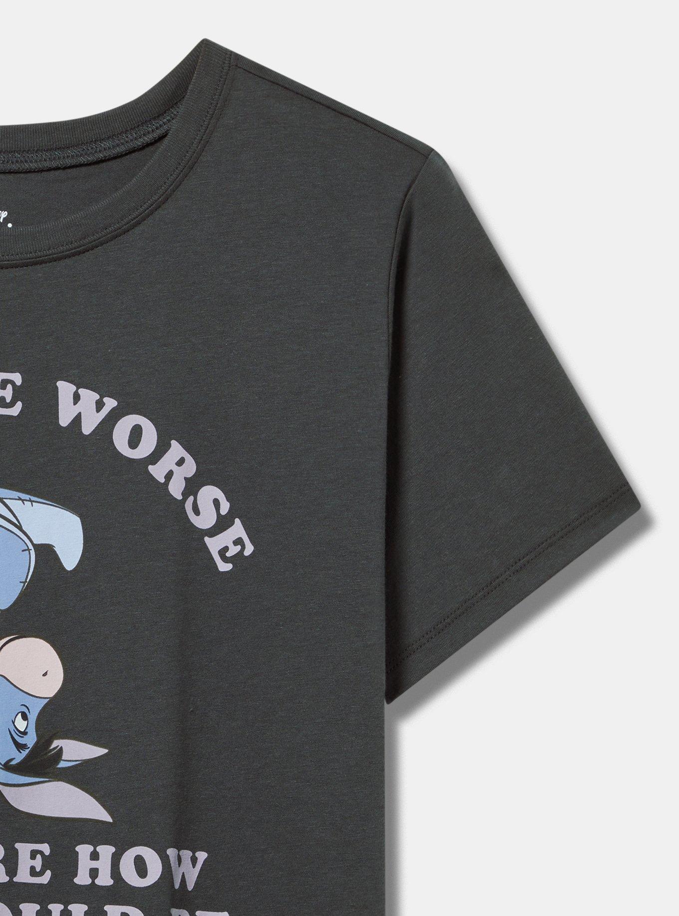 Disney Eeyore Classic Cotton Crew Tee