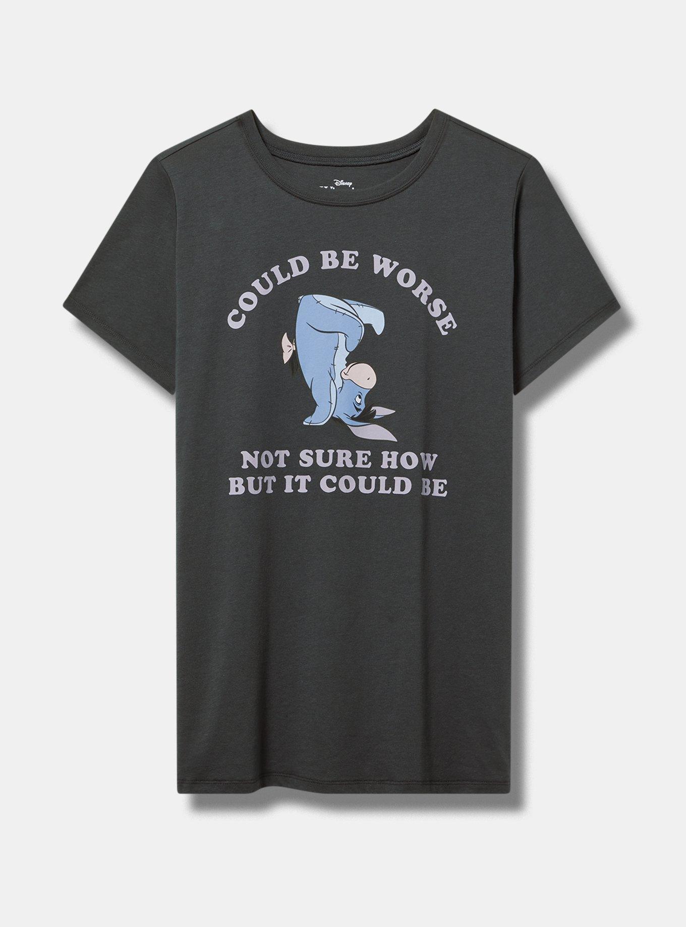 Disney Eeyore Classic Cotton Crew Tee