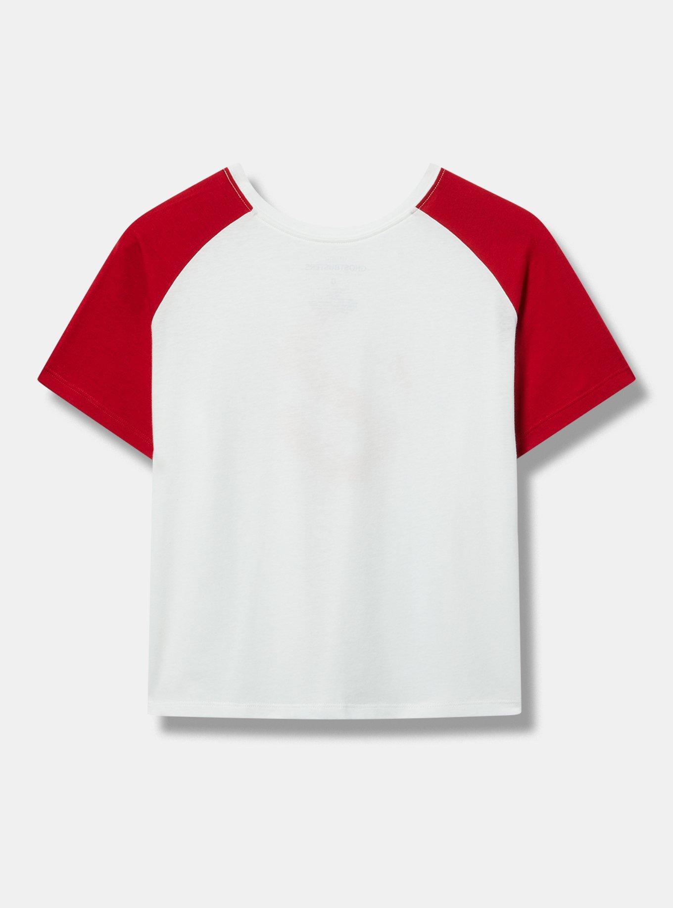 Ghostbusters Cotton Cropped Raglan Tee
