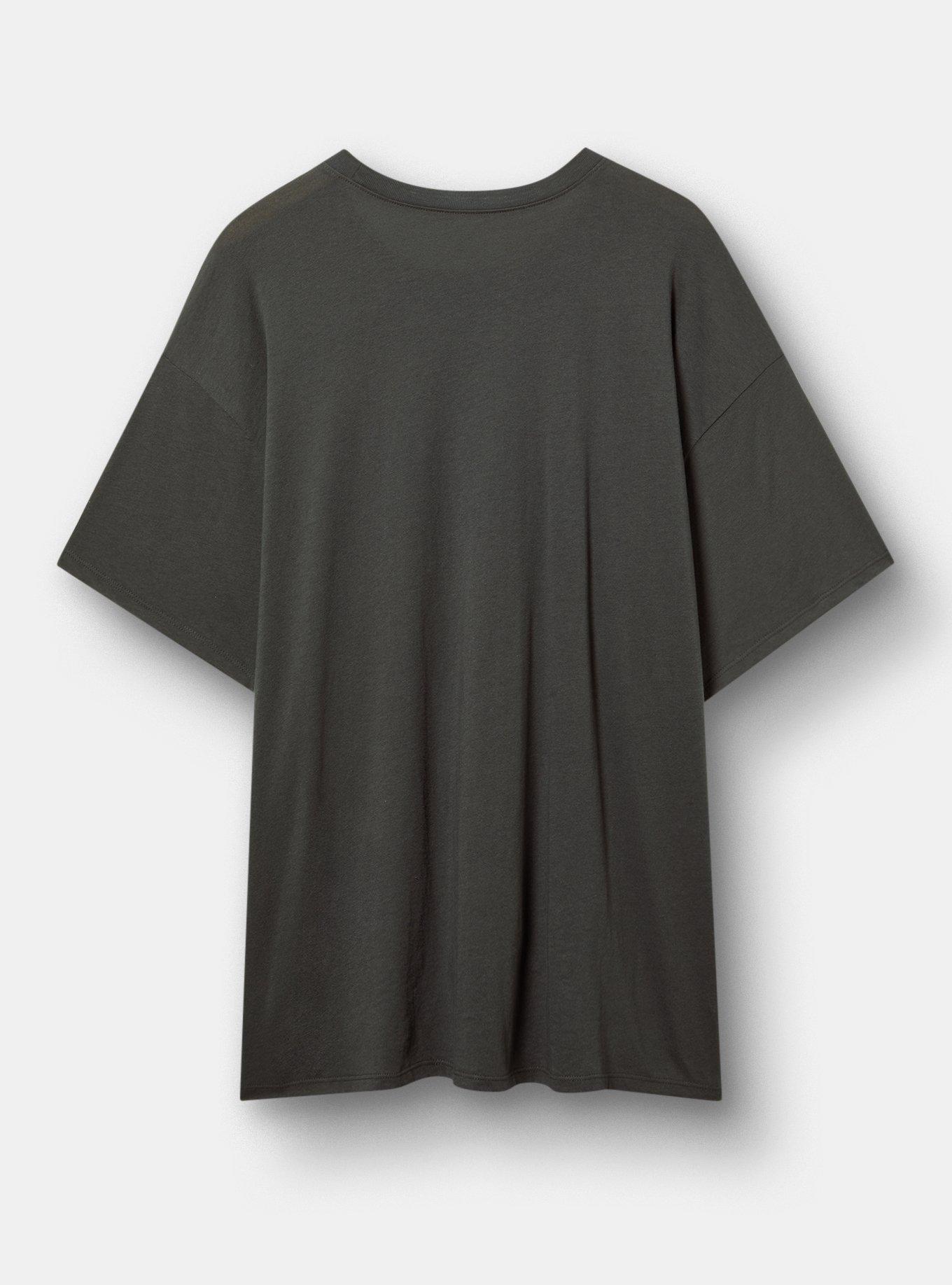 Flashdance Oversized Cotton Tunic Tee