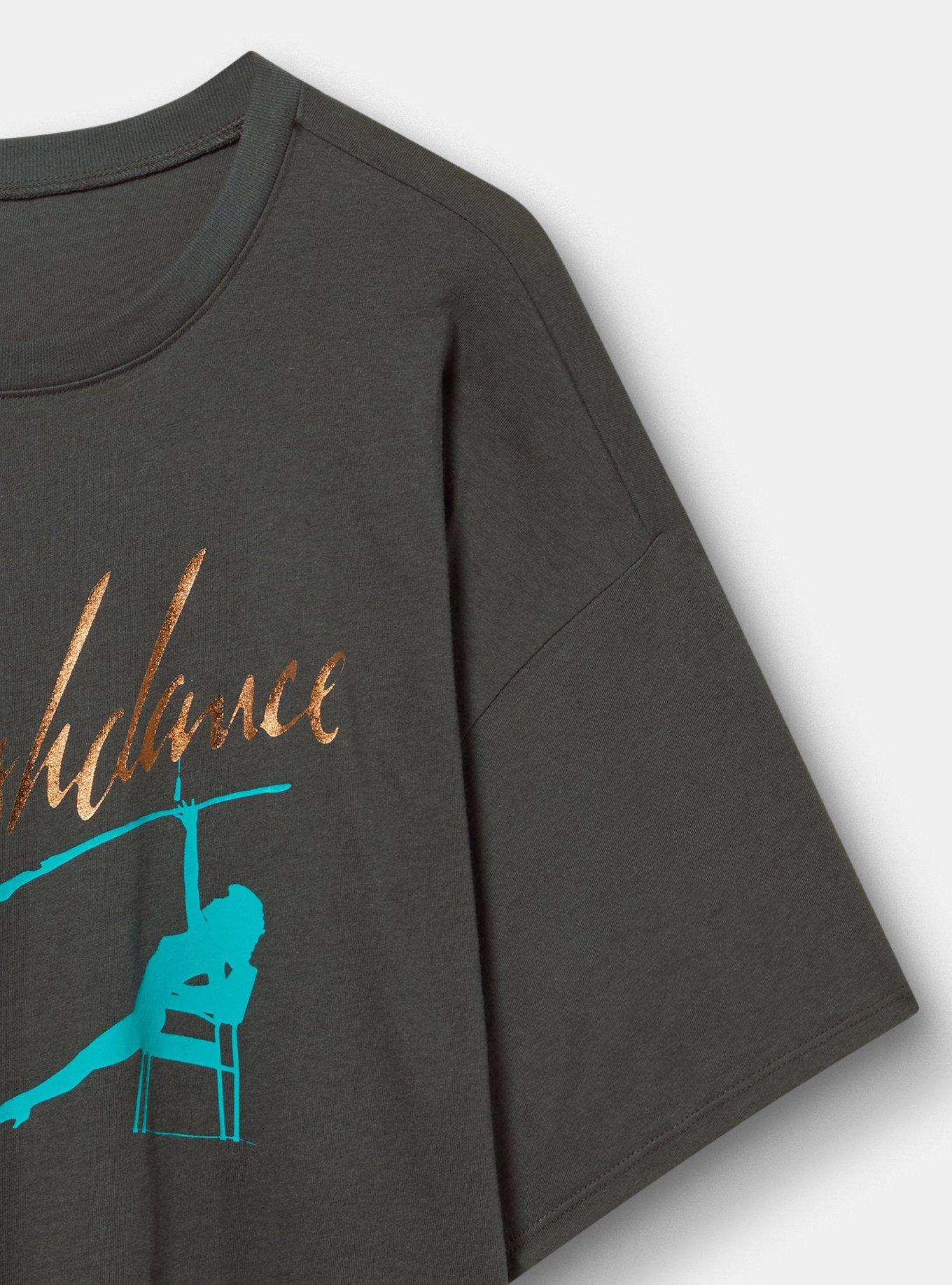 Flashdance Oversized Cotton Tunic Tee