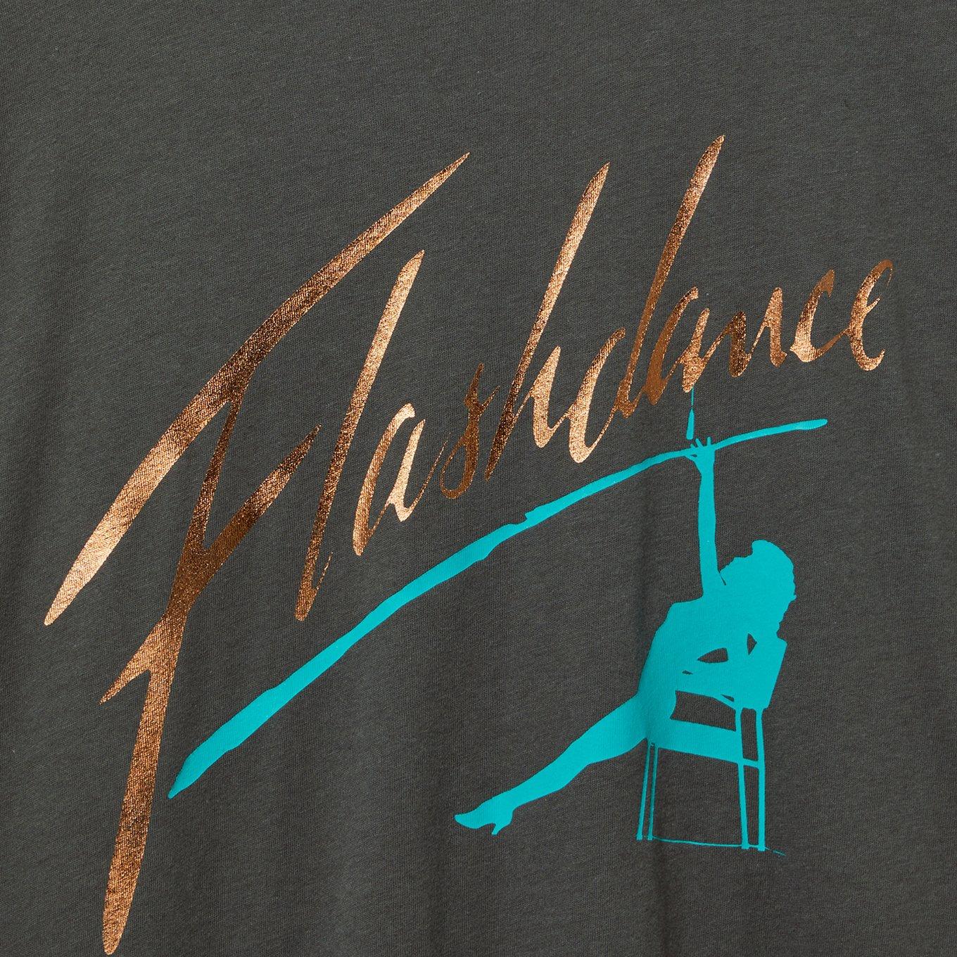 Flashdance Oversized Cotton Tunic Tee, FLASHDANCE VINTAGE BLACK, swatch