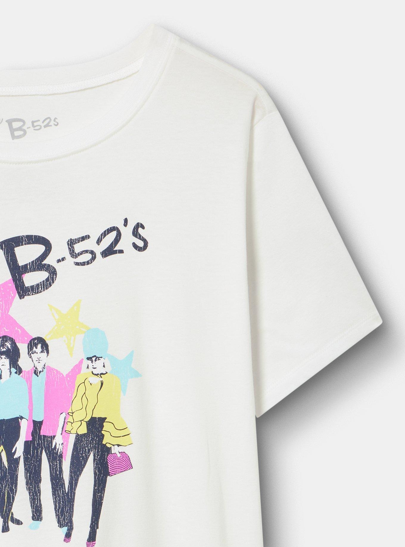 The B-52s Classic Cotton Jersey Tee, THE B52s BLANC DE BLANC, alternate