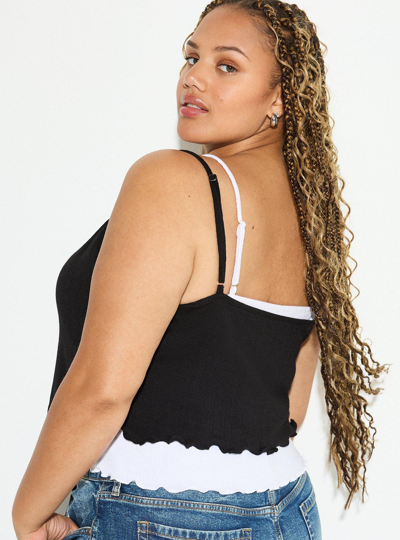 LoveSick Double-Layer Rosette Tank