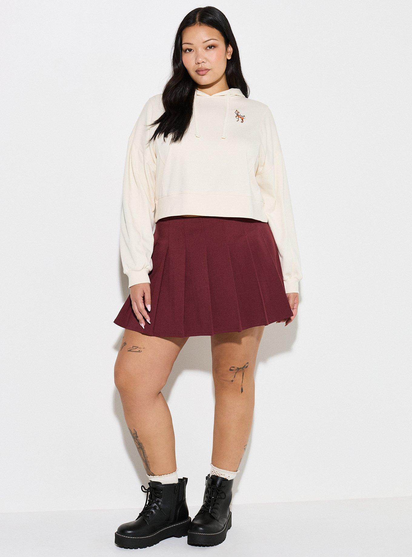 LoveSick Contrast Rib Pullover, EMBROIDERED DEER ANTIQUE WHITE, alternate