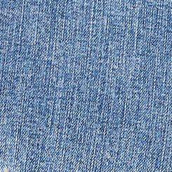 Cropped Collarless Denim Jacket, THAMES, swatch