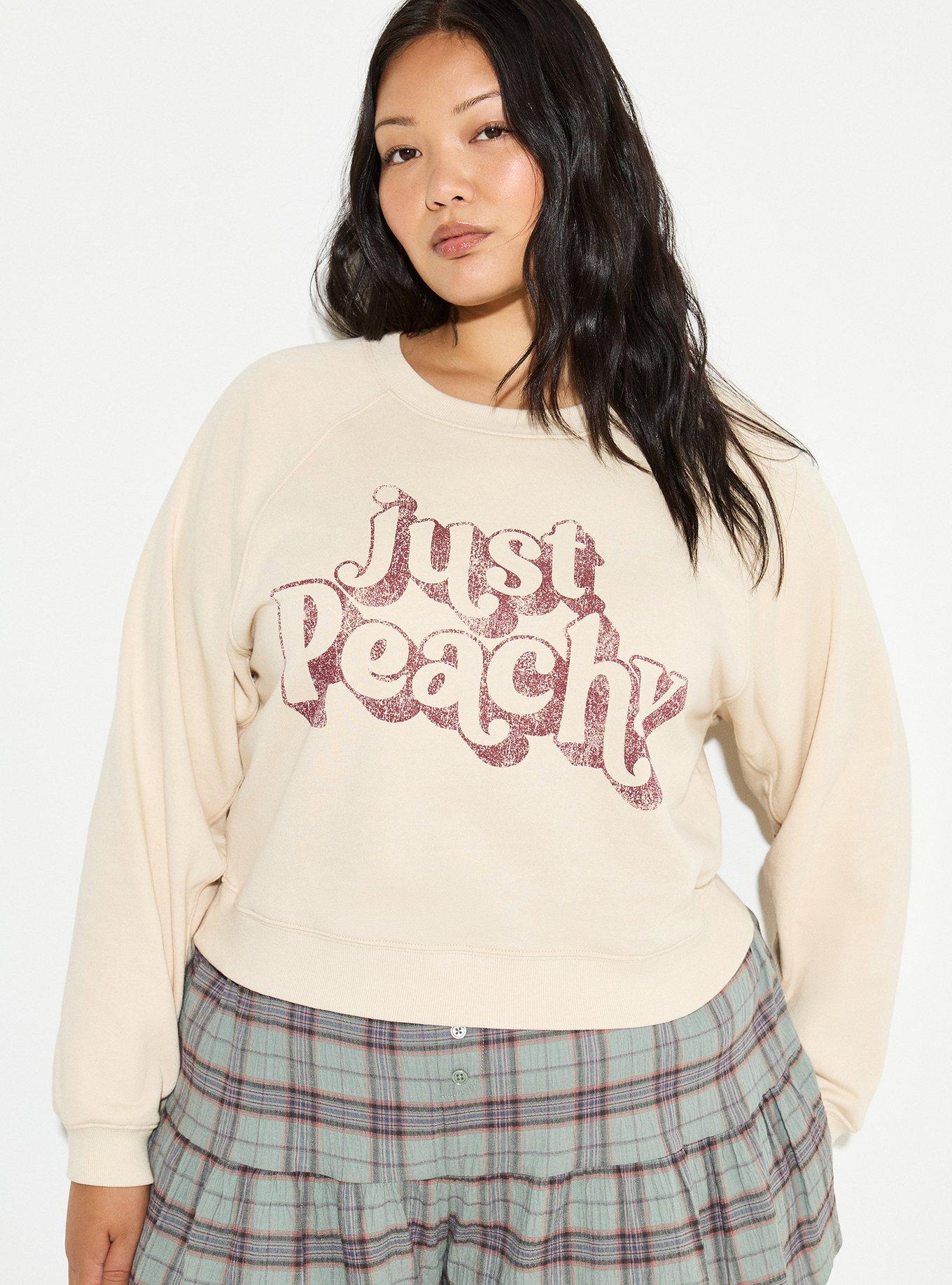 LoveSick Cropped Crew Sweatshirt