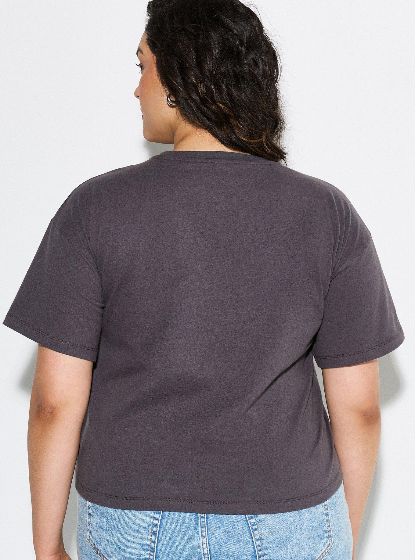 LoveSick Relaxed Boxy Tee, FORGED GREY, alternate