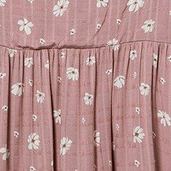 LoveSick Open-Back Dress, WINDBLOWN PETALS WOODROSE, swatch