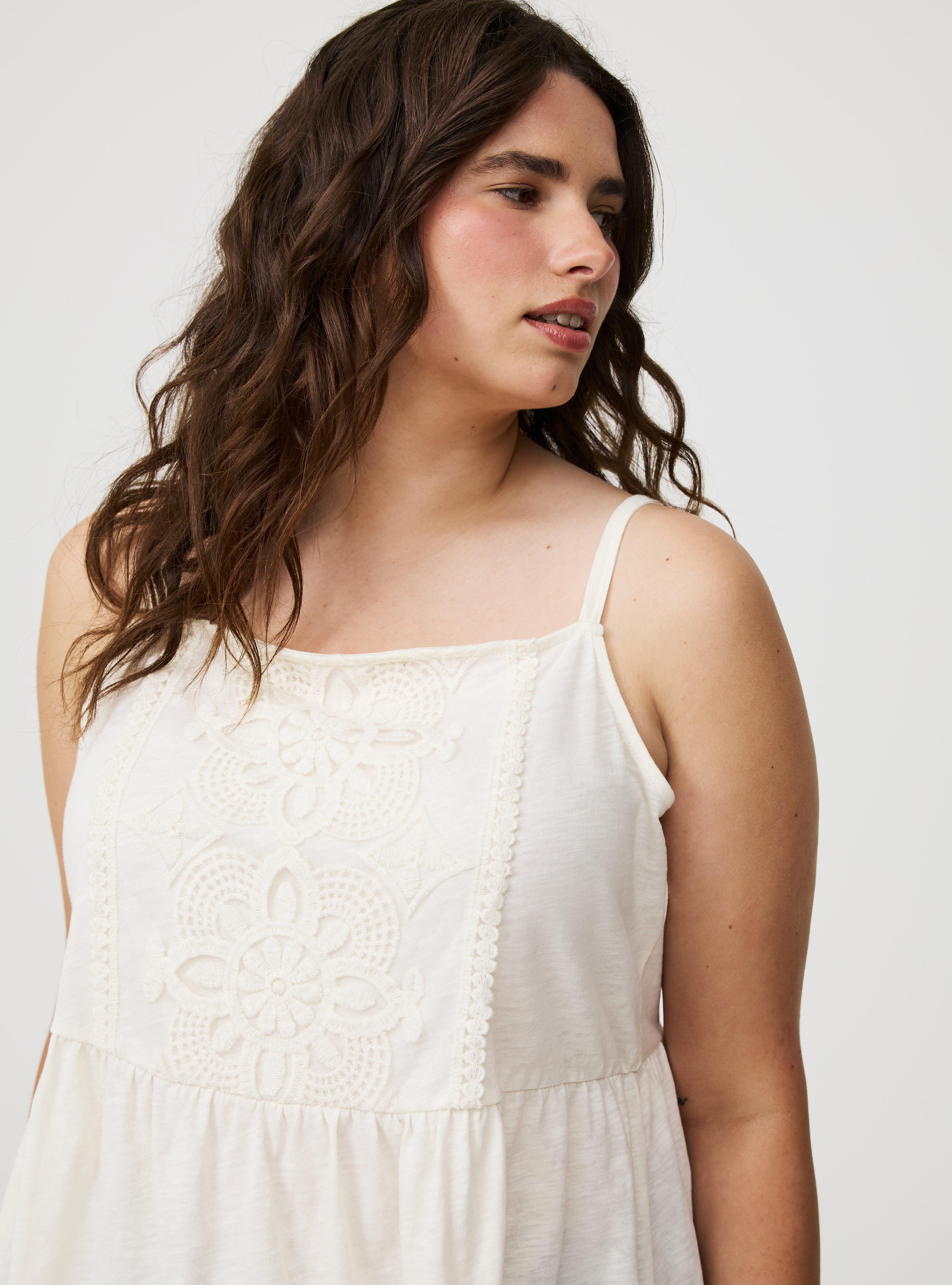 Crochet Babydoll Tank