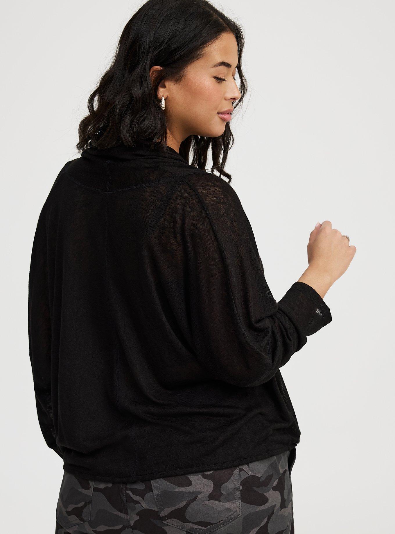 Drape Front Pullover
