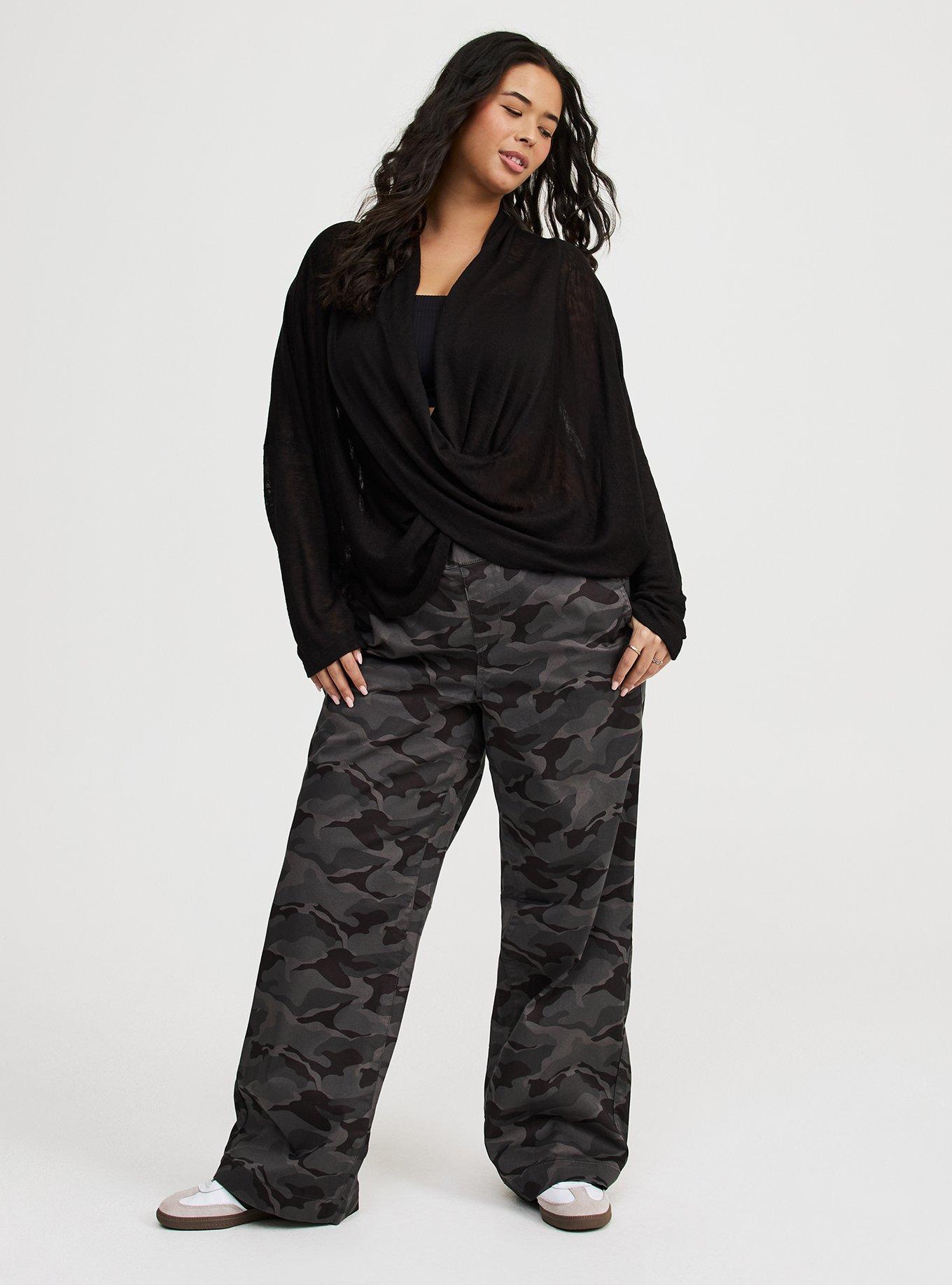 Drape Front Pullover