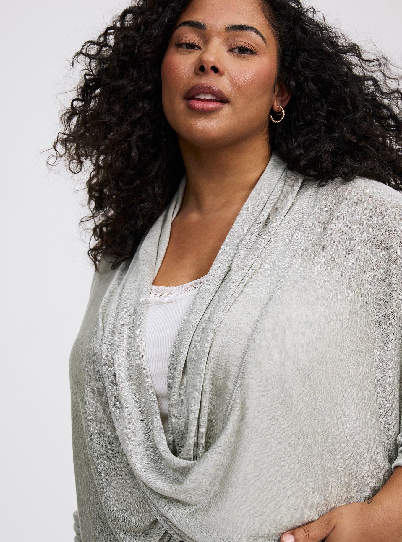 Drape Front Pullover