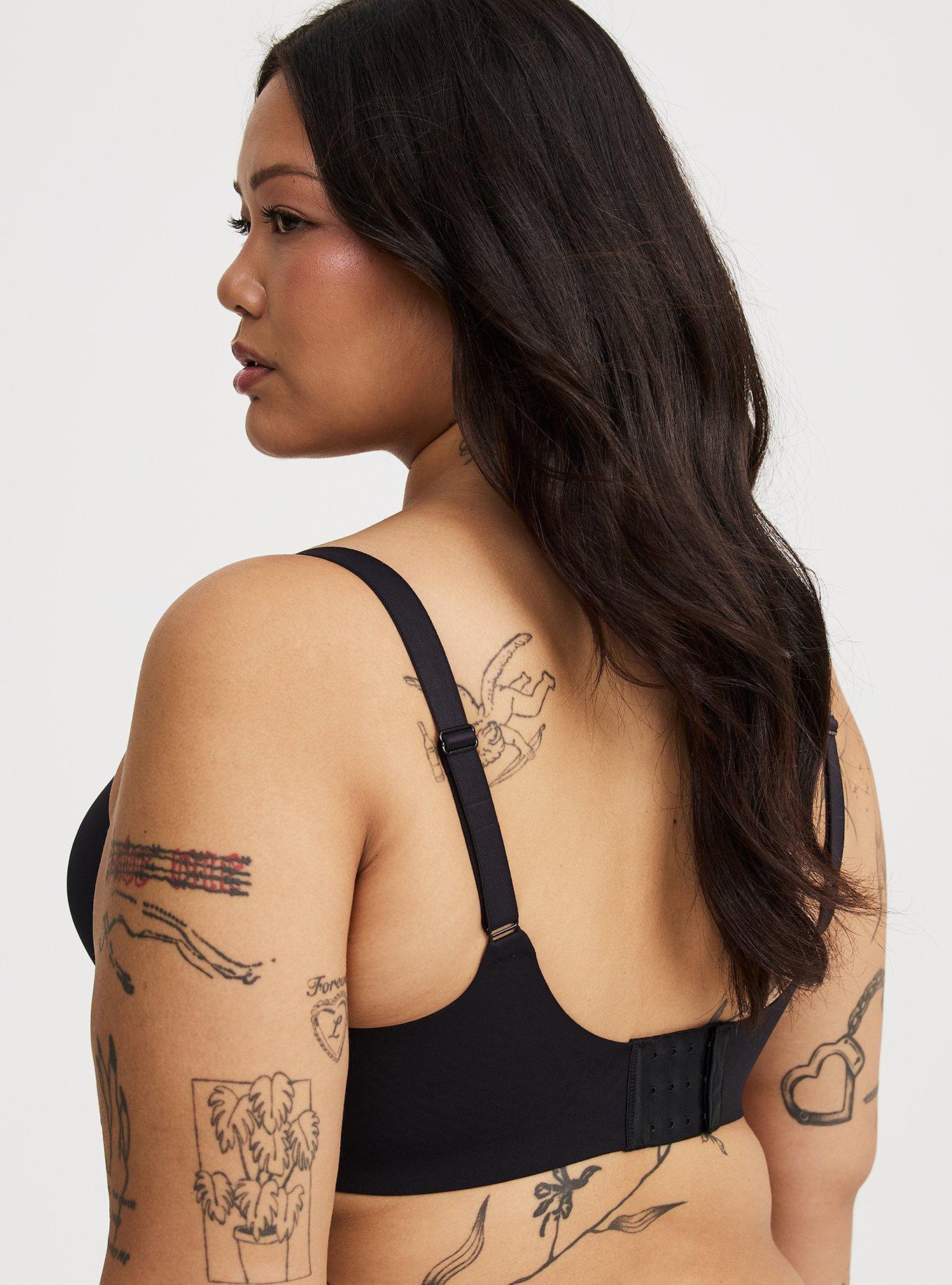 Invisible Support Plunge Push-Up Bra