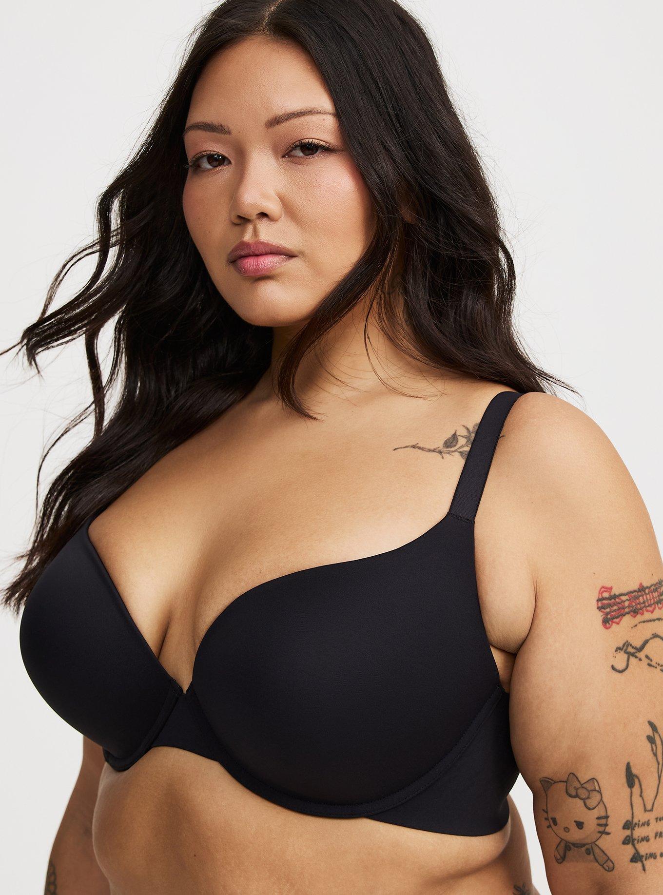 Invisible Support Plunge Push-Up Bra