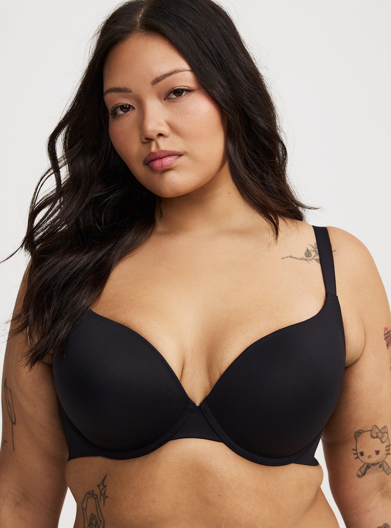 Invisible Support Plunge Push-Up Bra