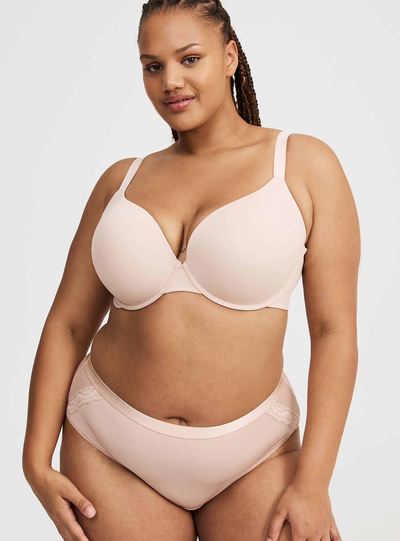 Invisible Support Plunge Push-Up Bra