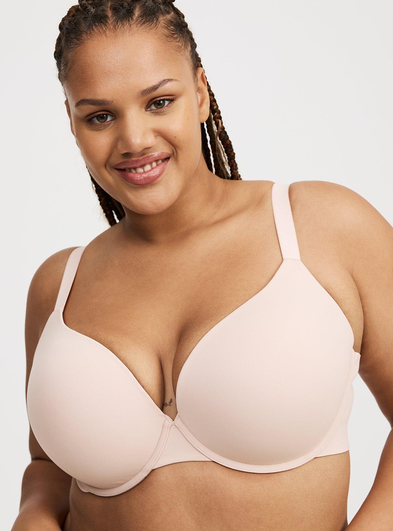 Invisible Support Plunge Push-Up Bra