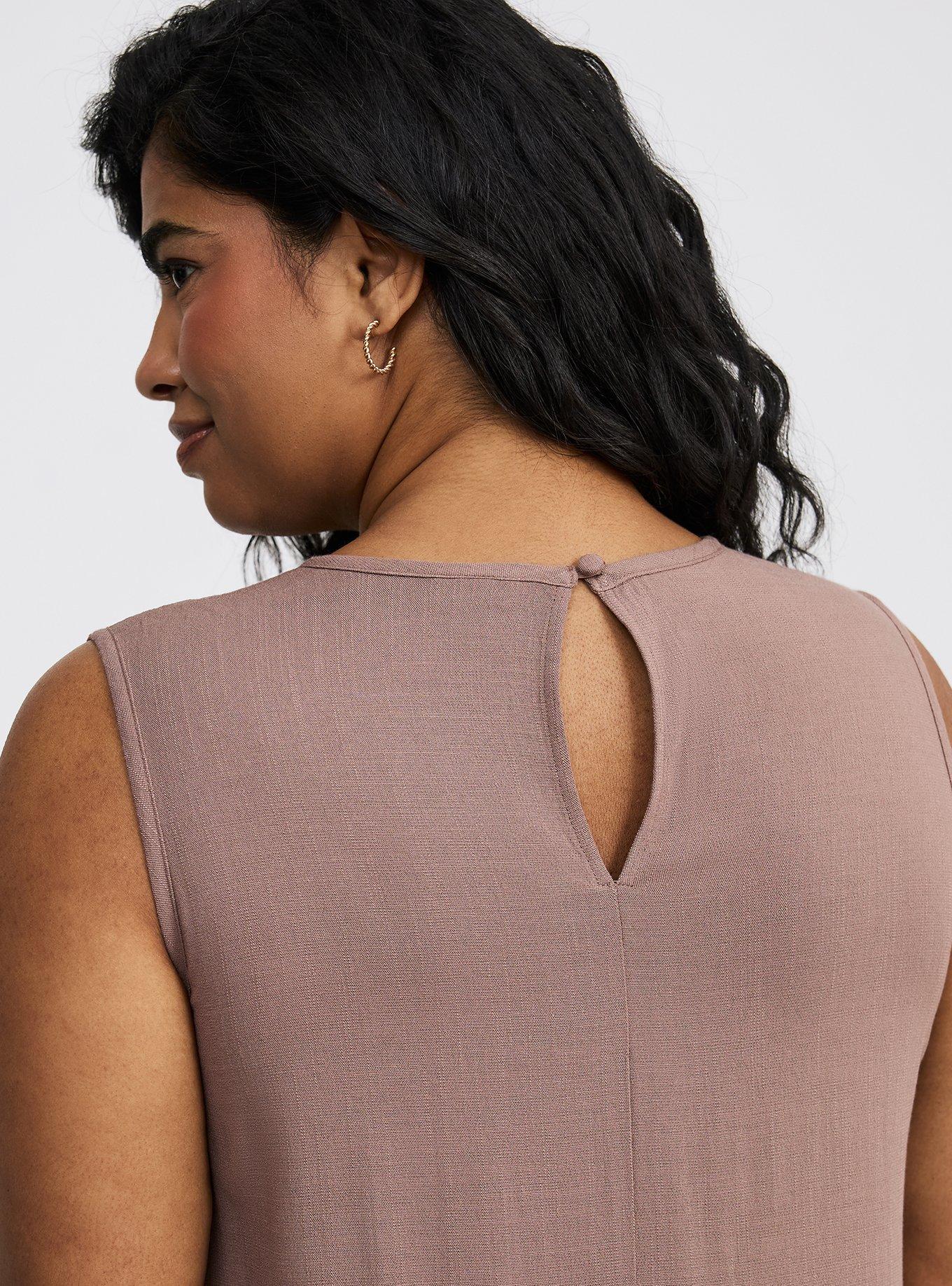 Mini Crew Neck Shift Dress