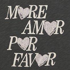 Plus Size Roll-Sleeve Muscle Tank, MAS AMOR VINTAGE BLACK, swatch