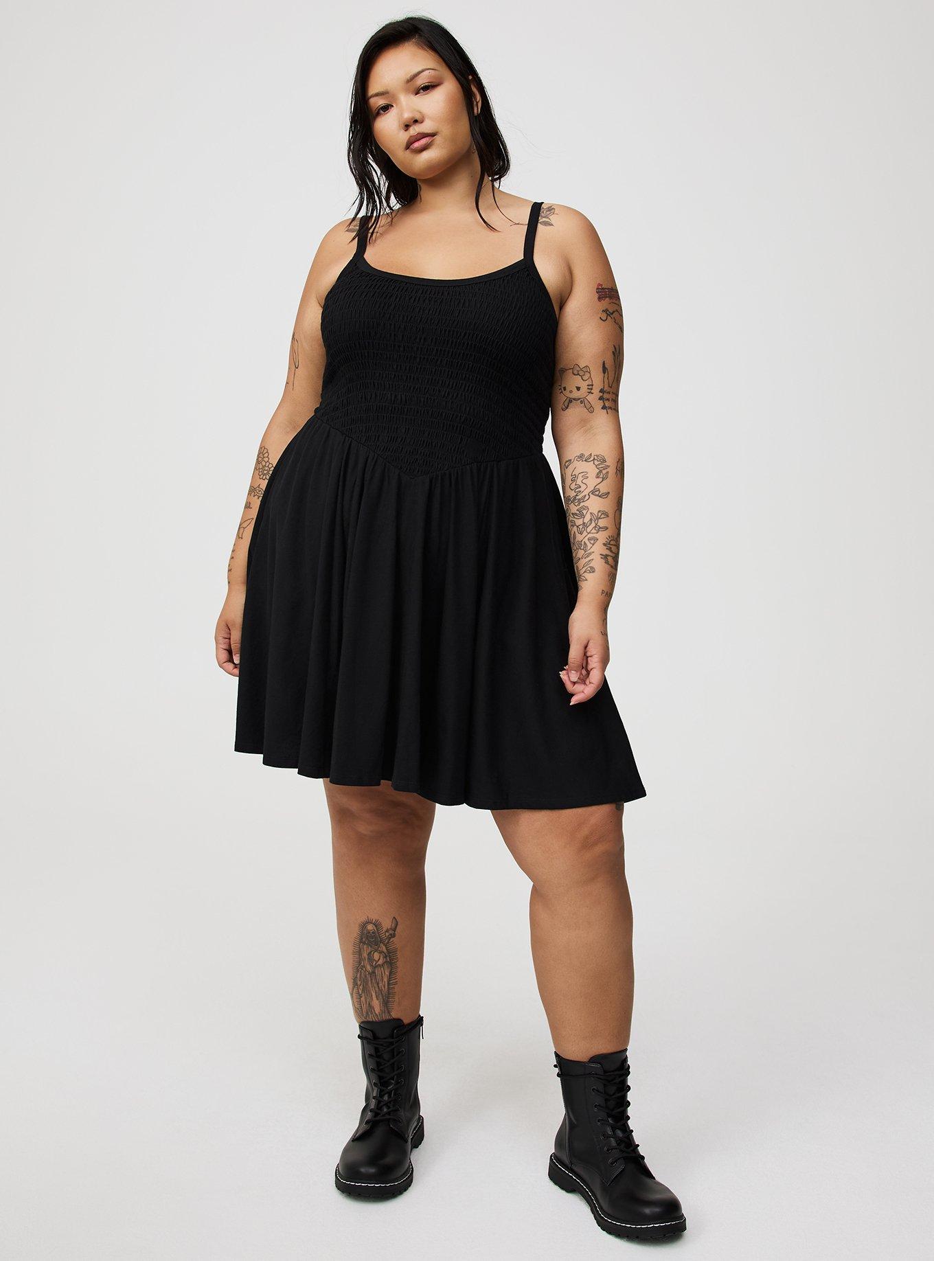 Smocked Mini Dress