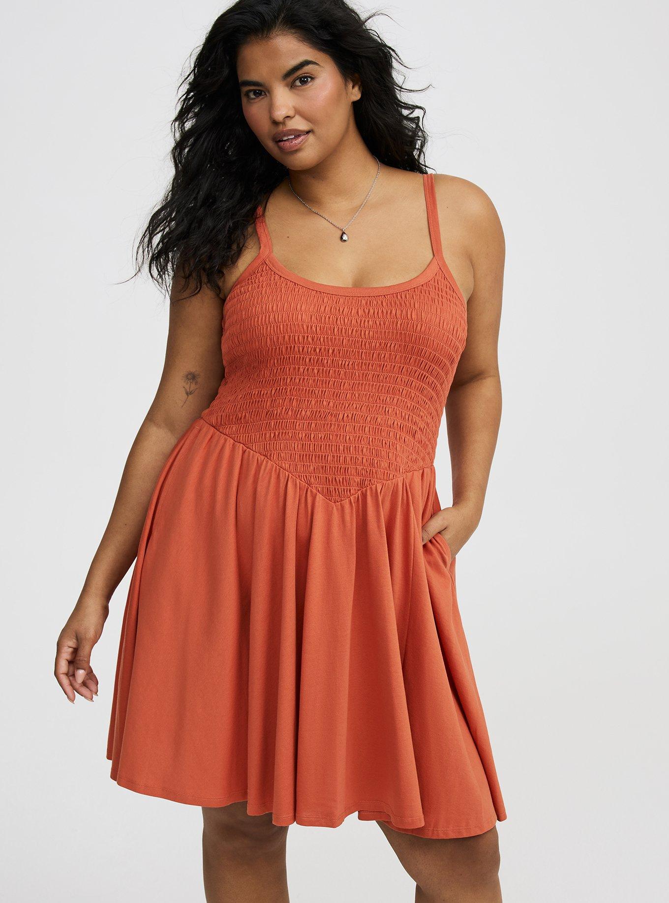 Smocked Mini Dress