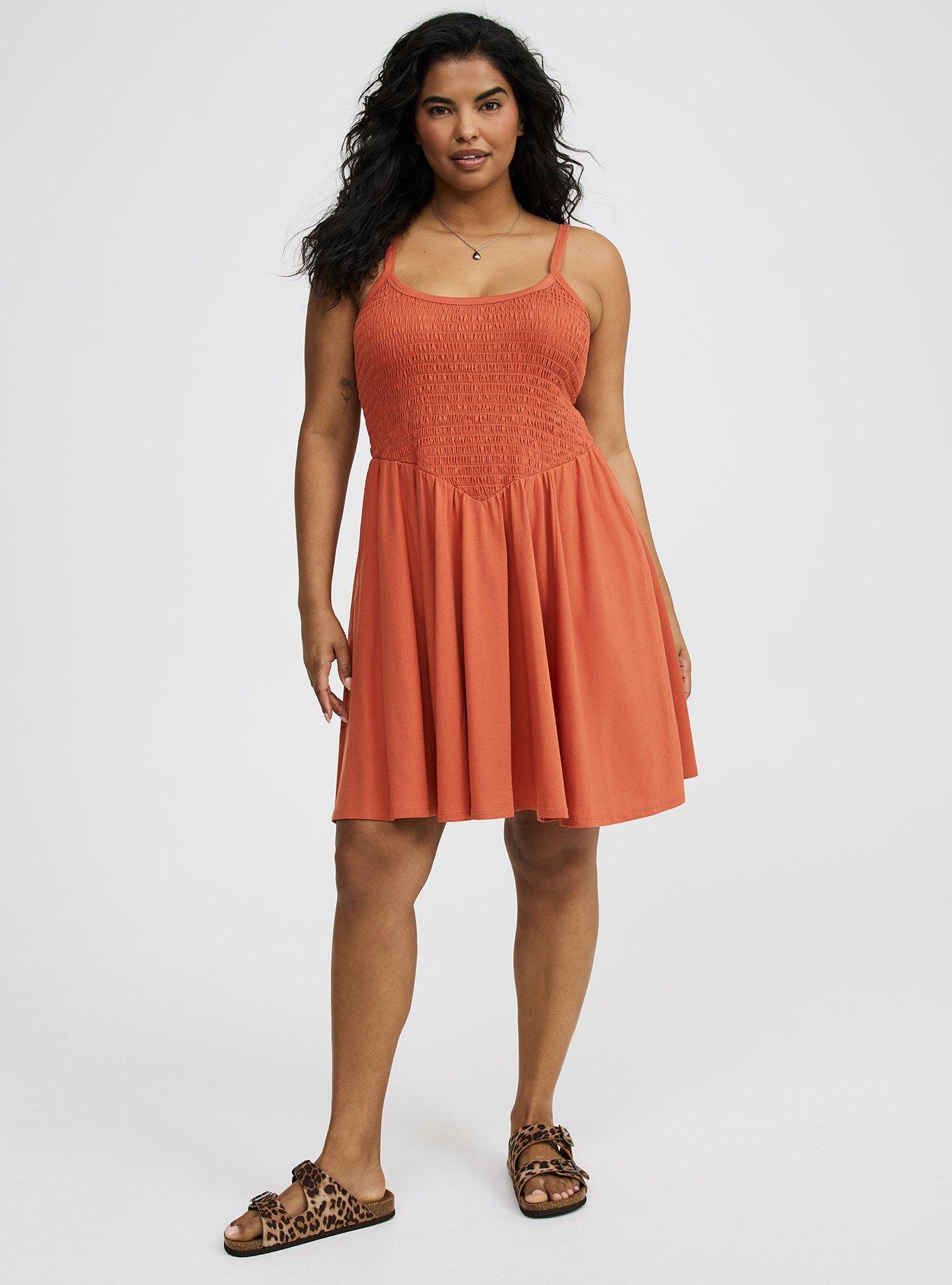 Smocked Mini Dress