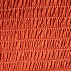 Smocked Mini Dress, MECCA ORANGE, swatch