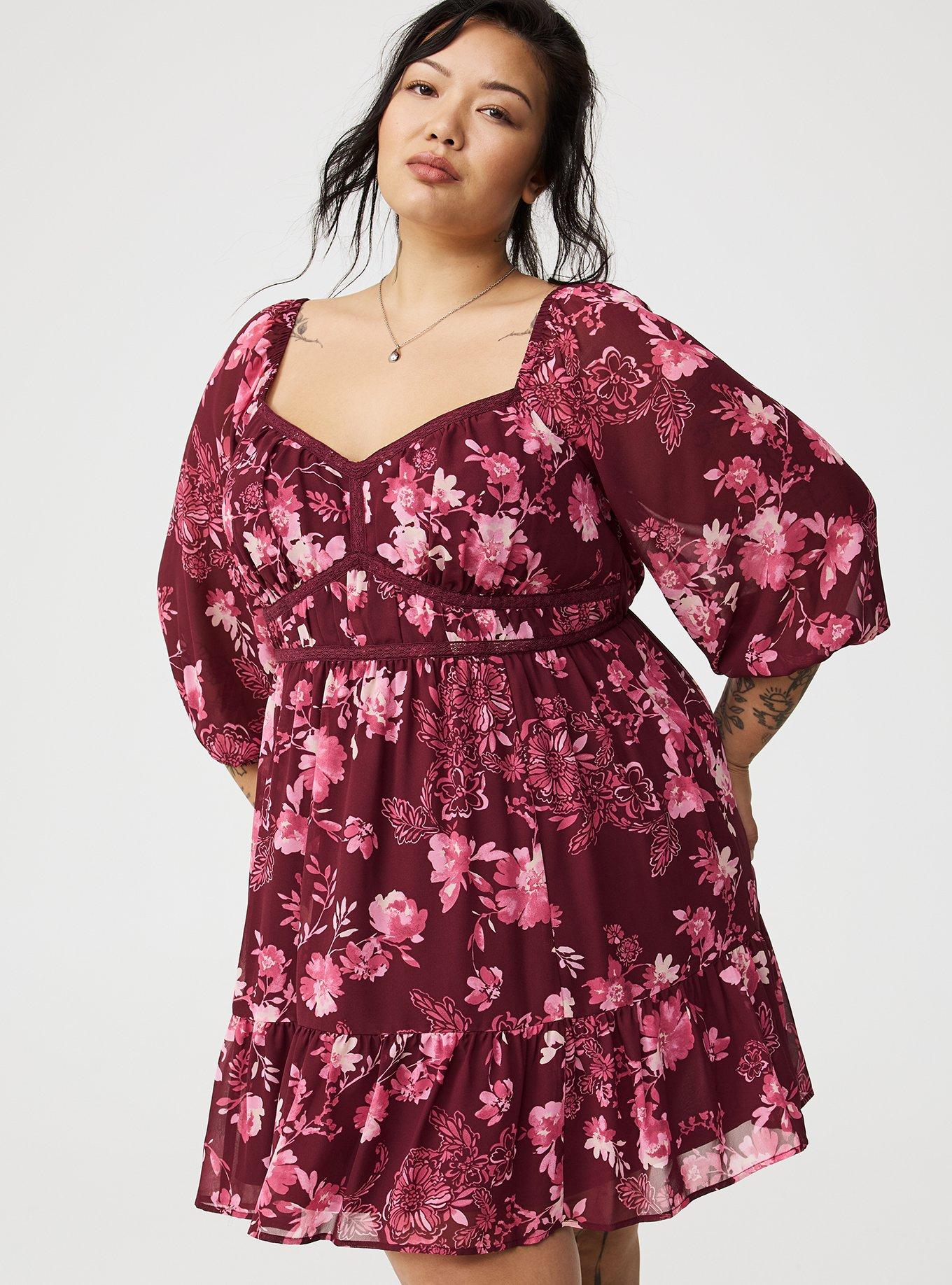 Mini Shirred-Bodice A-Line Dress